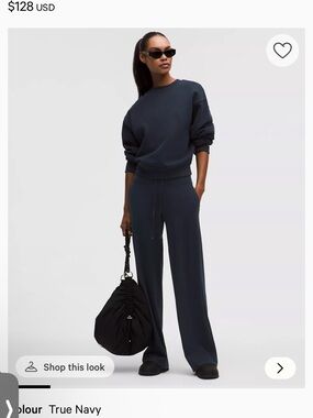 Groove Wide-Leg High-Rise Pant